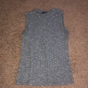 Sleeveless sweater!